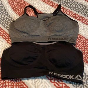 Set of 2 Reebok sport bras